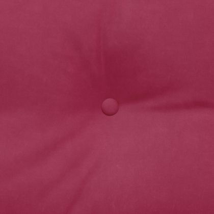 Възглавница за гръб Виненочервен 180 x 24 x 50 см Кадифе