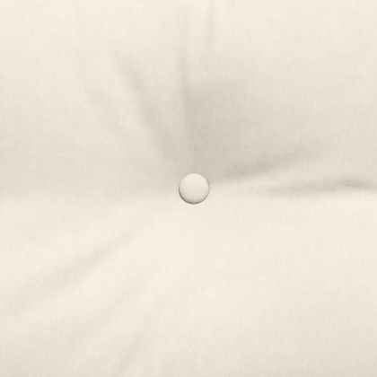 Възглавница за гръб Крем 180 x 24 x 50 см Кадифе