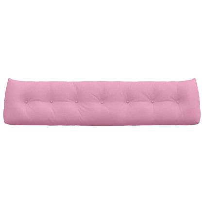 Възглавница за гръб Розово 200 x 24 x 50 см текстил