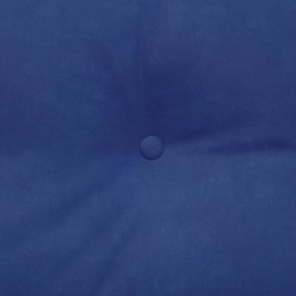 Възглавница за гръб Полицейско синьо 200 x 24 x 50 см Кадифе