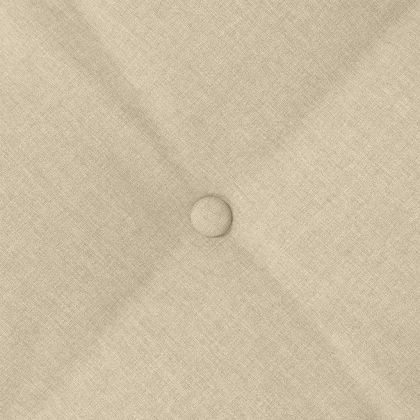 Възглавница за гръб Крем 50 x 19 x 45 см текстил