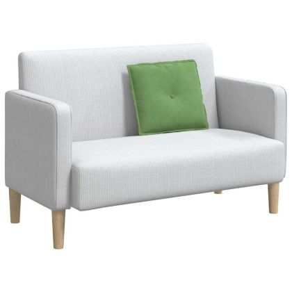 Възглавница за гръб Светло зелено 50 x 45 см Кордюрова тъкан