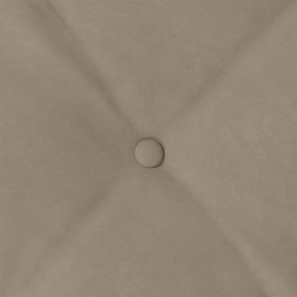 Възглавница за гръб Таупе 50 x 45 см Микрофибърна тъкан