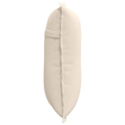 Възглавница за гръб Бежово 50 x 45 см Микрофибърна тъкан