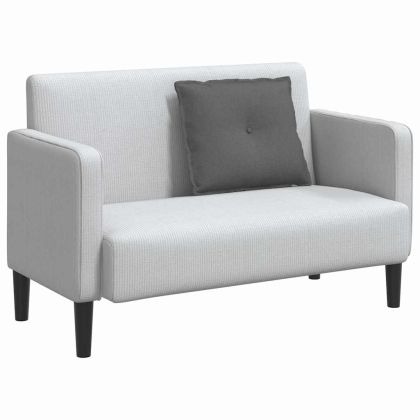 Възглавница за гръб Тъмен сив 60 x 19 x 50 см текстил