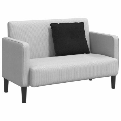 Възглавница за гръб Черно 60 x 19 x 50 см текстил