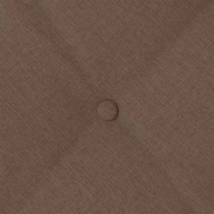 Възглавница за гръб Кафяво 60 x 19 x 50 см текстил