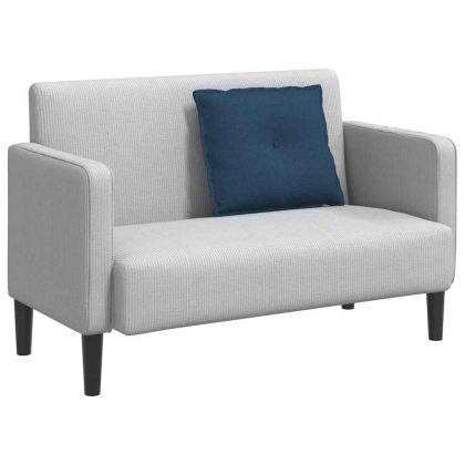 Възглавница за гръб Синьо 60 x 19 x 50 см текстил