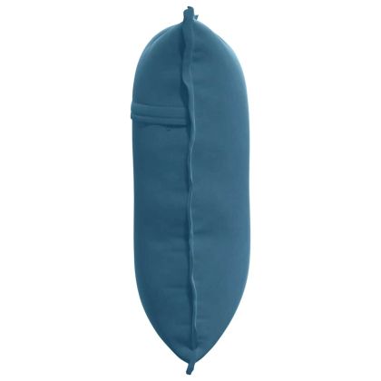 Възглавница за гръб Синьо 60 x 50 cm Кордюрова тъкан