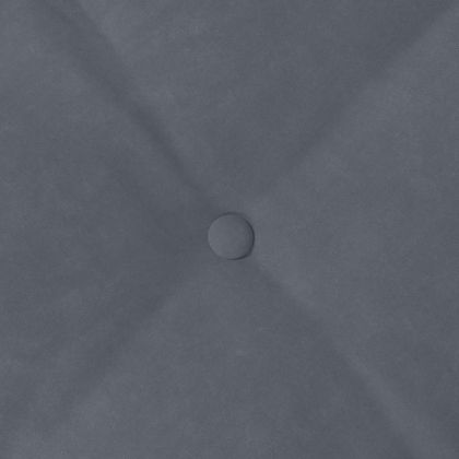 Възглавница за гръб Тъмен сив 60 x 50 cm Кордюрова тъкан