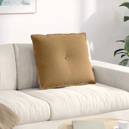 Възглавница за гръб Кафяво 60 x 50 cm Кордюрова тъкан