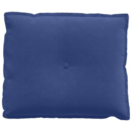 Възглавница за гръб Полицейско синьо 60 x 50 cm Кордюрова тъкан