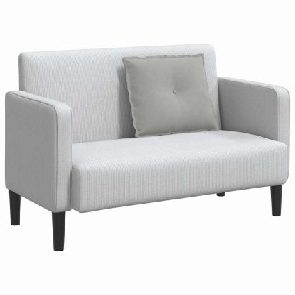 Възглавница за гръб Светлосиво 60 x 50 cm Микрофибърна тъкан