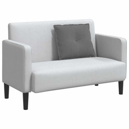 Възглавница за гръб Тъмен сив 60 x 50 cm Микрофибърна тъкан