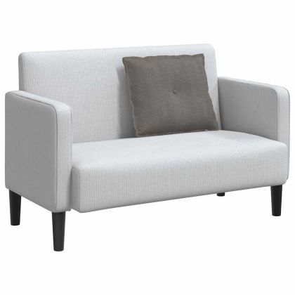 Възглавница за гръб Светлосиво 60 x 50 cm Кордюрова тъкан