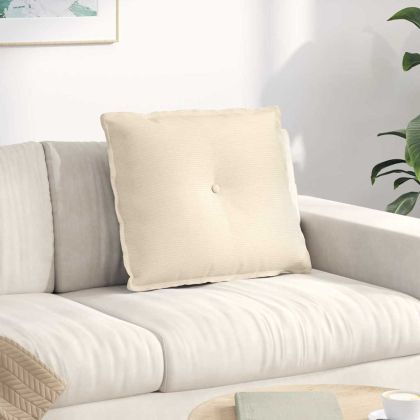 Възглавница за гръб Крем 60 x 50 cm Кордюрова тъкан