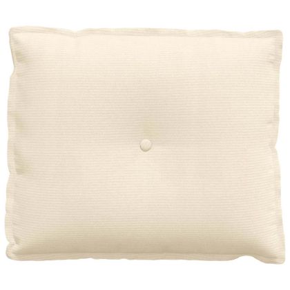 Възглавница за гръб Крем 60 x 50 cm Кордюрова тъкан