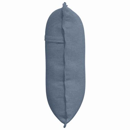 Възглавница за гръб Синьо 60 x 50 cm Кордюрова тъкан