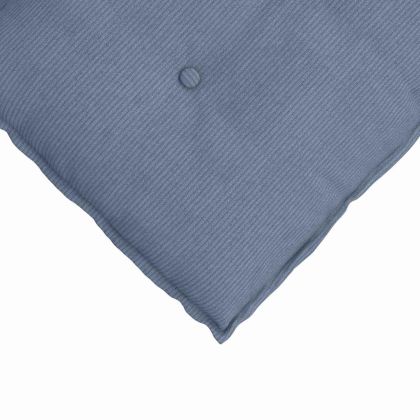 Възглавница за гръб Синьо 60 x 50 cm Кордюрова тъкан