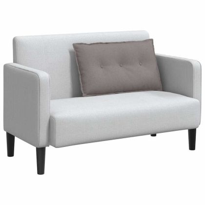 Възглавница за гръб Таупе 80 x 19 x 50 см текстил