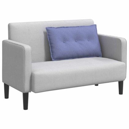 Възглавница за гръб Дънково син 80 x 19 x 50 см текстил