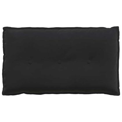 Възглавница за гръб Черно 80 x 50 cm Кордюрова тъкан