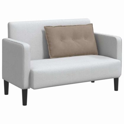 Възглавница за гръб Таупе 80 x 50 cm Микрофибърна тъкан