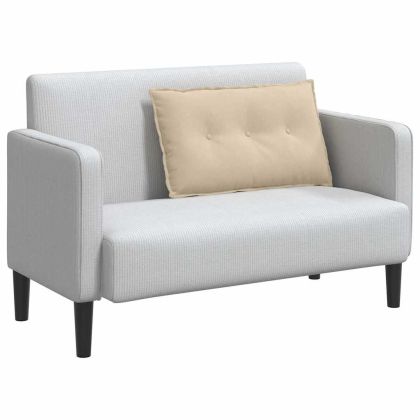 Възглавница за гръб Крем 80 x 50 cm Микрофибърна тъкан