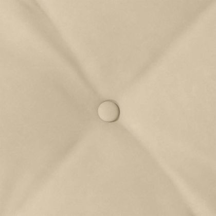 Възглавница за гръб Крем 80 x 50 cm Микрофибърна тъкан