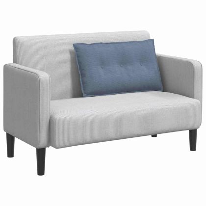 Възглавница за гръб Синьо 80 x 50 cm Кордюрова тъкан