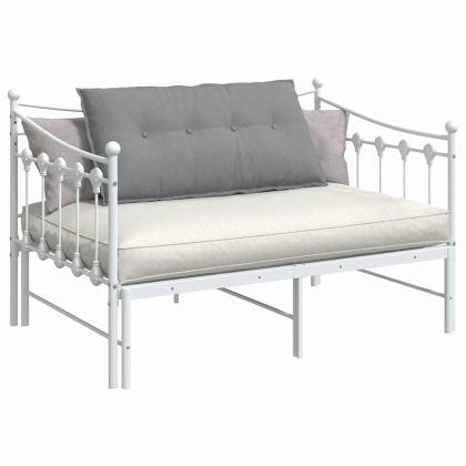 Възглавница за гръб Светлосиво 100 x 19 x 50 см текстил