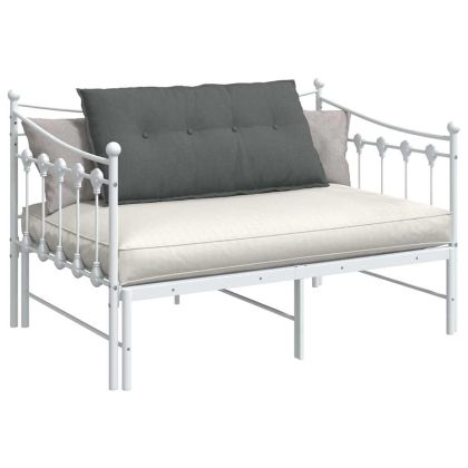 Възглавница за гръб Тъмен сив 100 x 19 x 50 см текстил