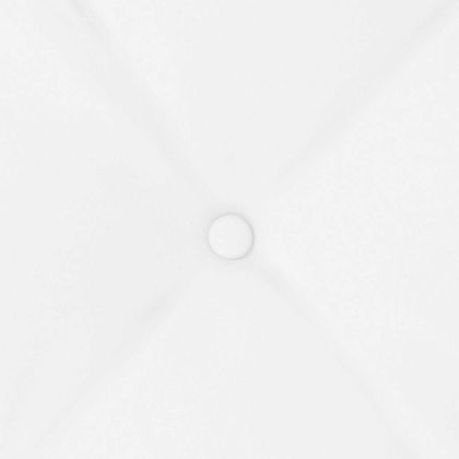 Възглавница за гръб Бяло 100 x 19 x 50 см текстил