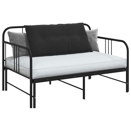 Възглавница за гръб Черно 100 x 50 cm Кордюрова тъкан