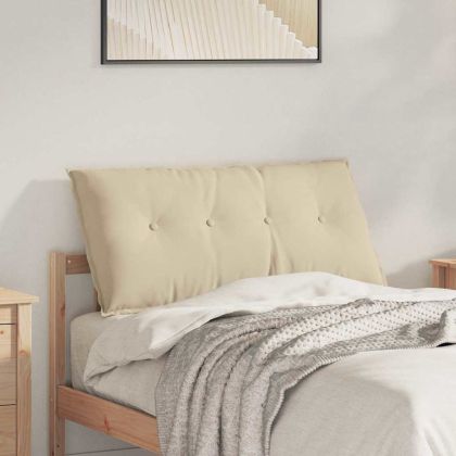 Възглавница за гръб Крем 100 x 50 cm Микрофибърна тъкан