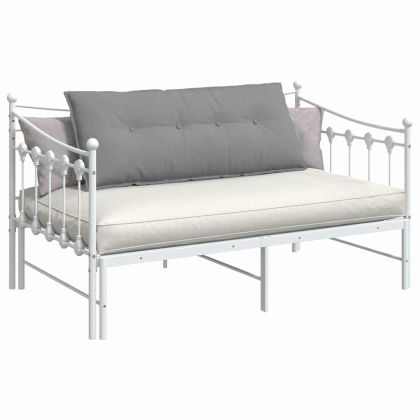 Възглавница за гръб Светлосиво 120 x 19 x 50 см текстил