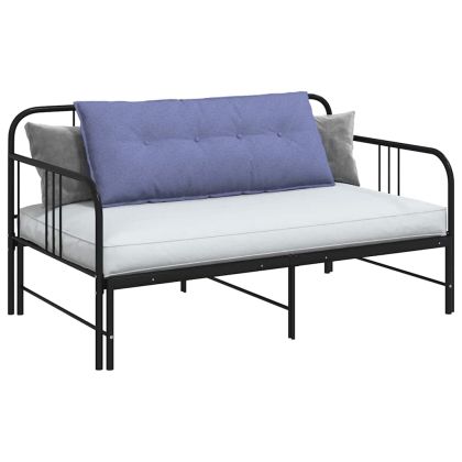 Възглавница за гръб Дънково син 120 x 19 x 50 см текстил