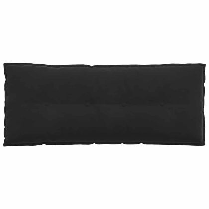 Възглавница за гръб Черно 120 x 50 cm Кордюрова тъкан