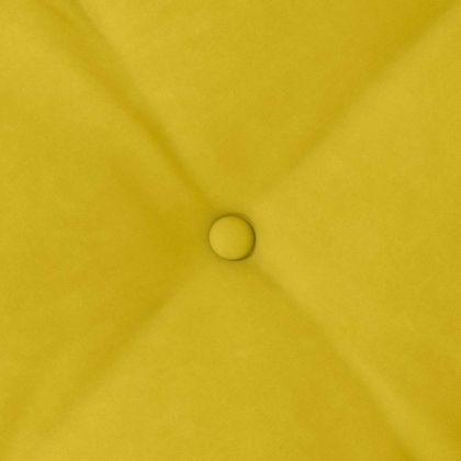 Възглавница за гръб Жълто 120 x 50 cm Кордюрова тъкан