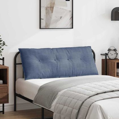 Възглавница за гръб Синьо 120 x 50 cm Кордюрова тъкан