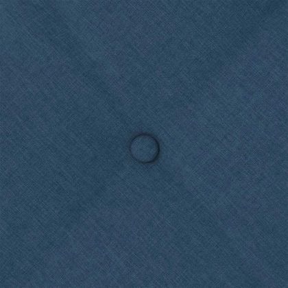 Възглавница за гръб Синьо 140 x 19 x 50 см текстил