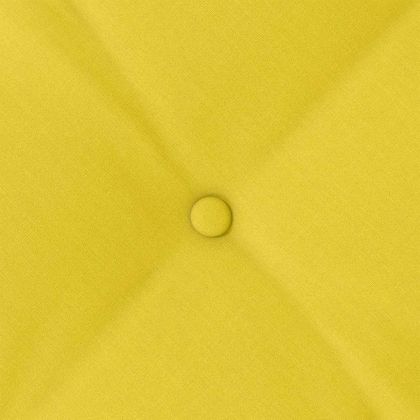 Възглавница за гръб Светло жълто 140 x 19 x 50 см текстил