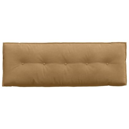 Възглавница за гръб Кафяво 140 x 50 cm Кордюрова тъкан