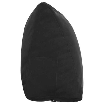 Възглавница за гръб Черно 45 x 20 x 35 см Кордюрова тъкан