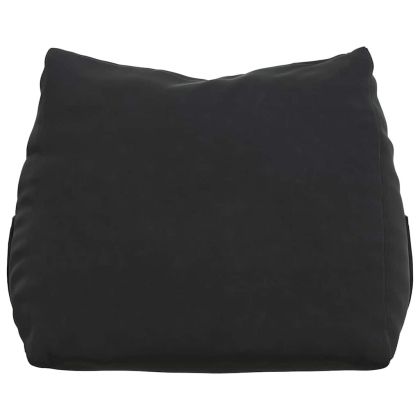 Възглавница за гръб Черно 60 x 20 x 50 см Кордюрова тъкан