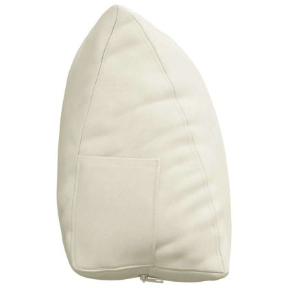 Възглавница за гръб Крем 60 x 20 x 50 см Кордюрова тъкан