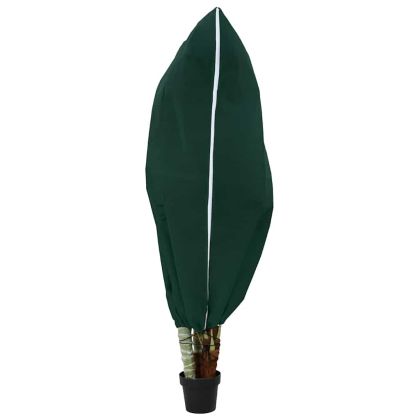 Покривала от флис за защита от студ за растения 5 pcs Зелен