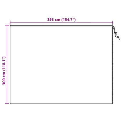 Покривала от флис за защита от студ за растения 3 pcs Бяло
