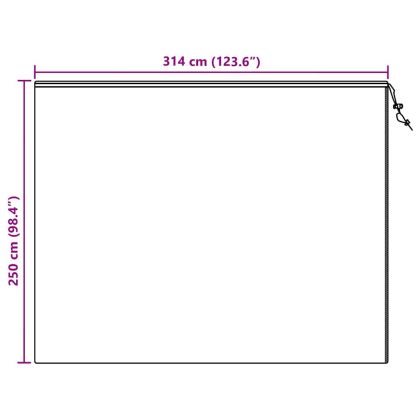 Покривала от флис за защита от студ за растения 3 pcs Бежово