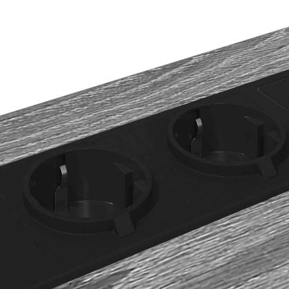 Нощен шкаф Сив Сонома 42 x 41 x 56 см Инженерно дърво